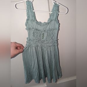 Matilda Jane Serendipity Baby Little Girl Light Blue Dress Size 18 Months